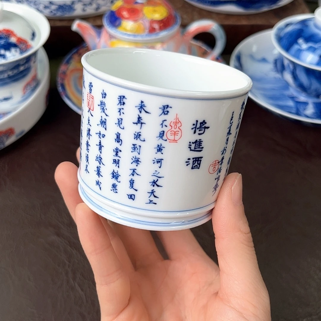 手绘高温瓷器瓷器