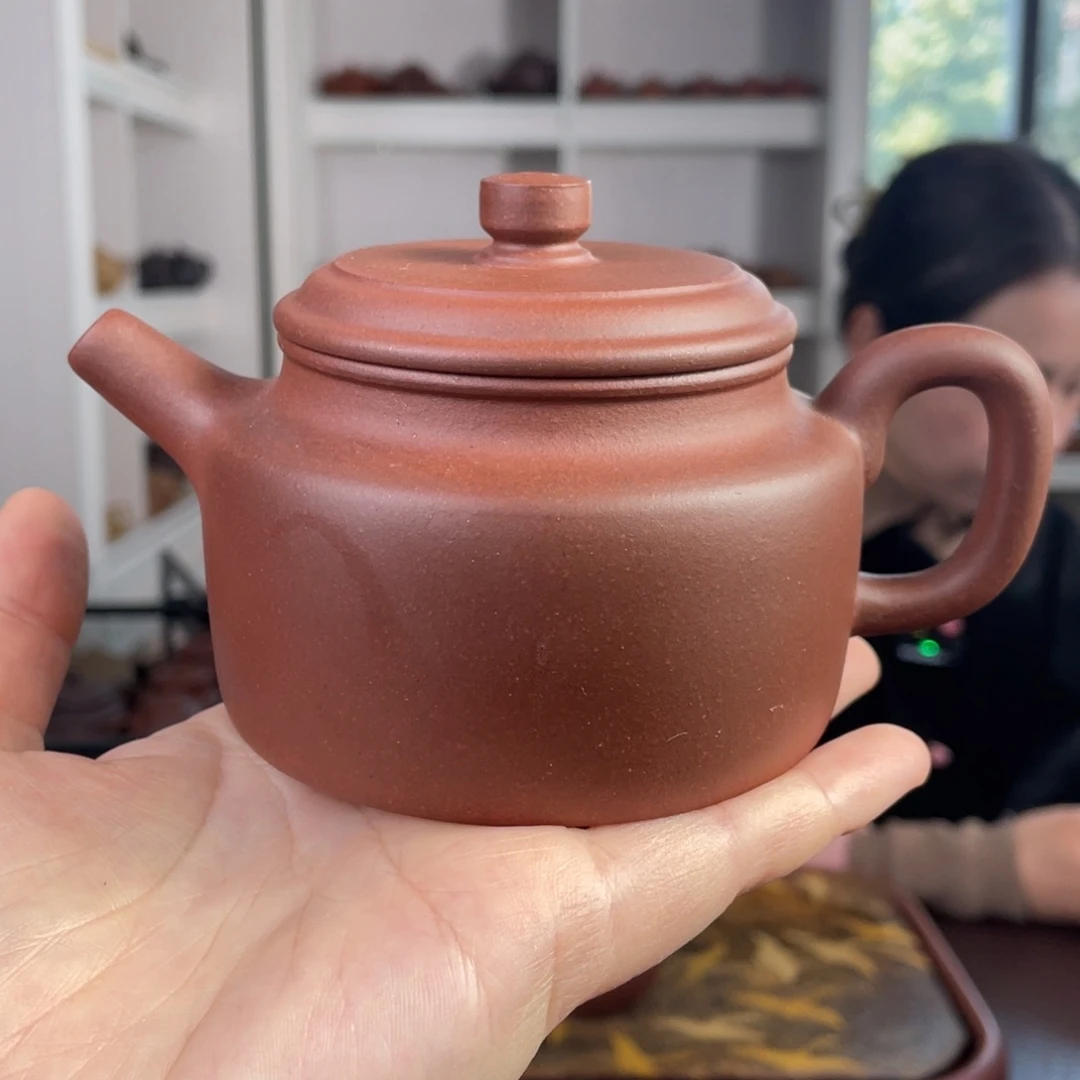 紫砂茶壶底槽清德钟260cc