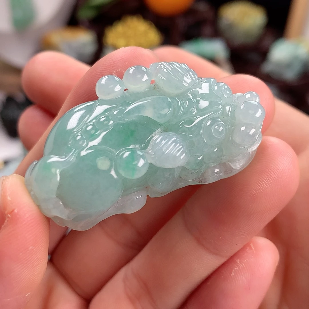 【闪购商品】翡翠颈饰未镶嵌翡翠貔貅