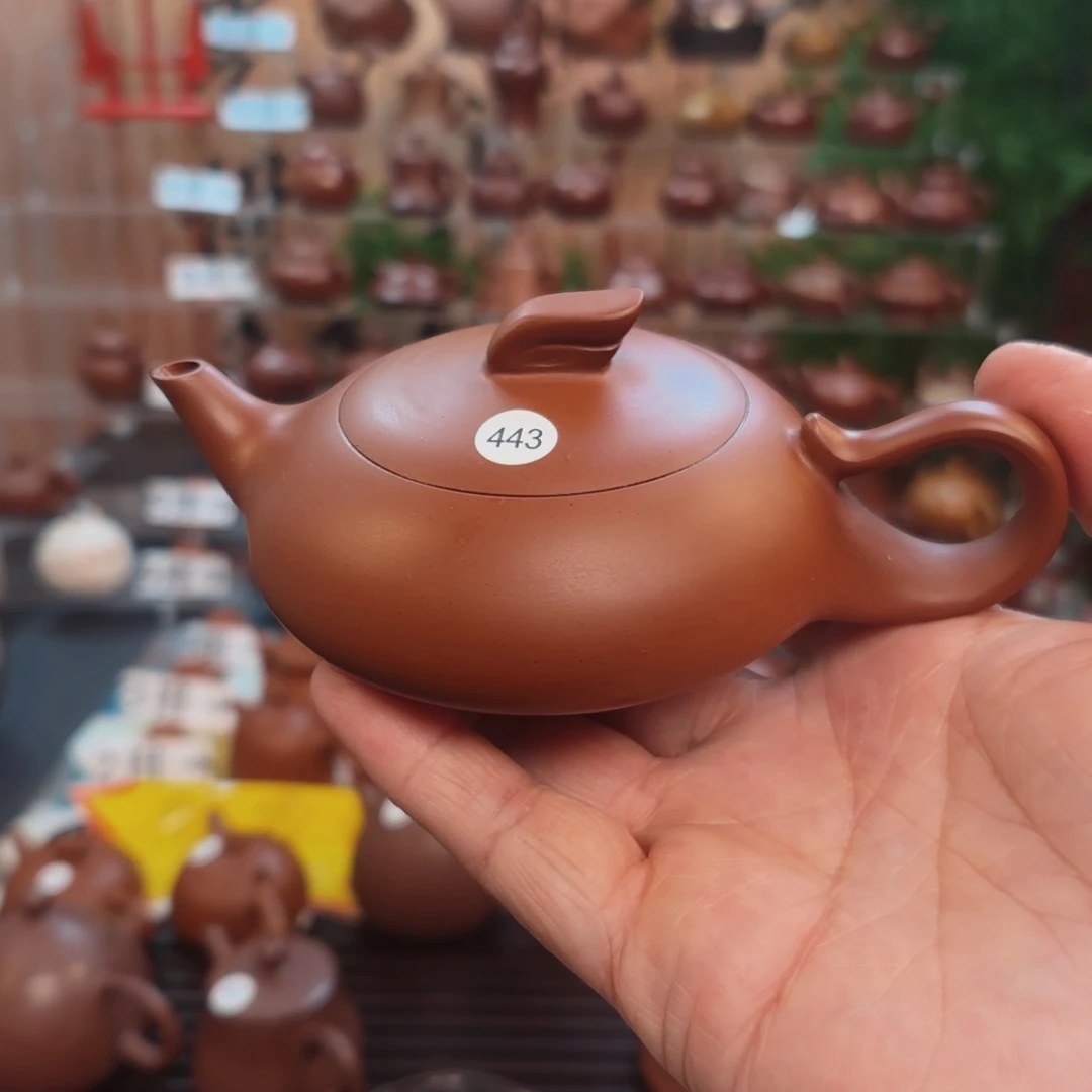 朱泥茶壶朱泥茶壶微瑕100C