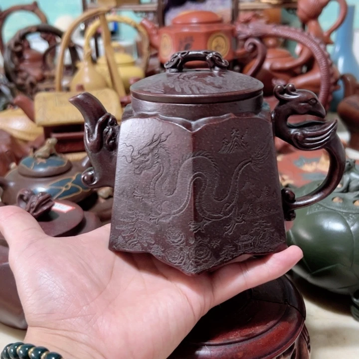 茶壶紫砂紫砂壶收藏起来吧