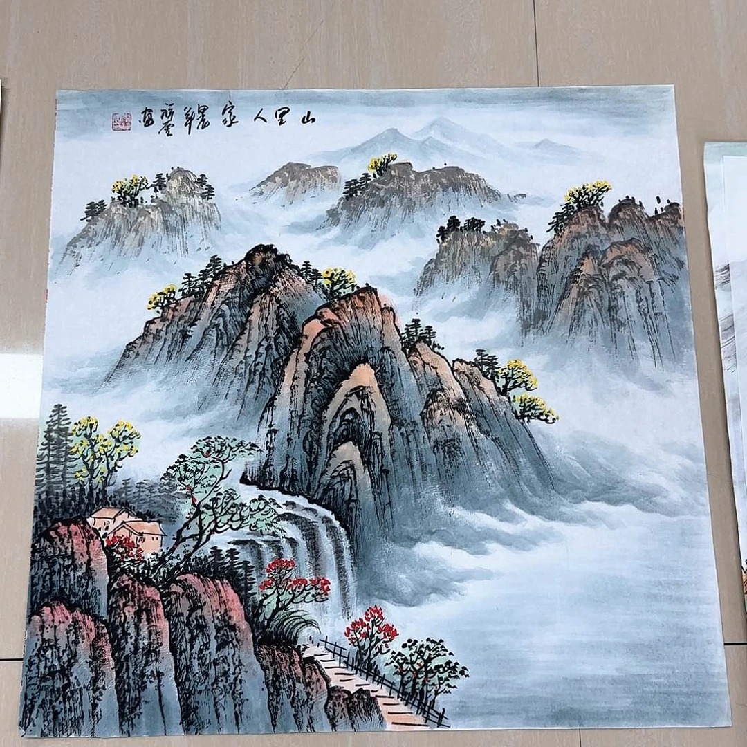国画国画作品集一个