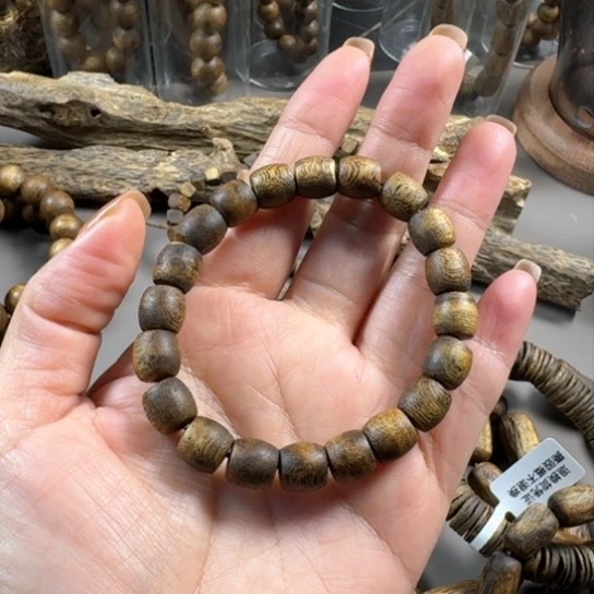 沉香手串奇楠古珠7.3g