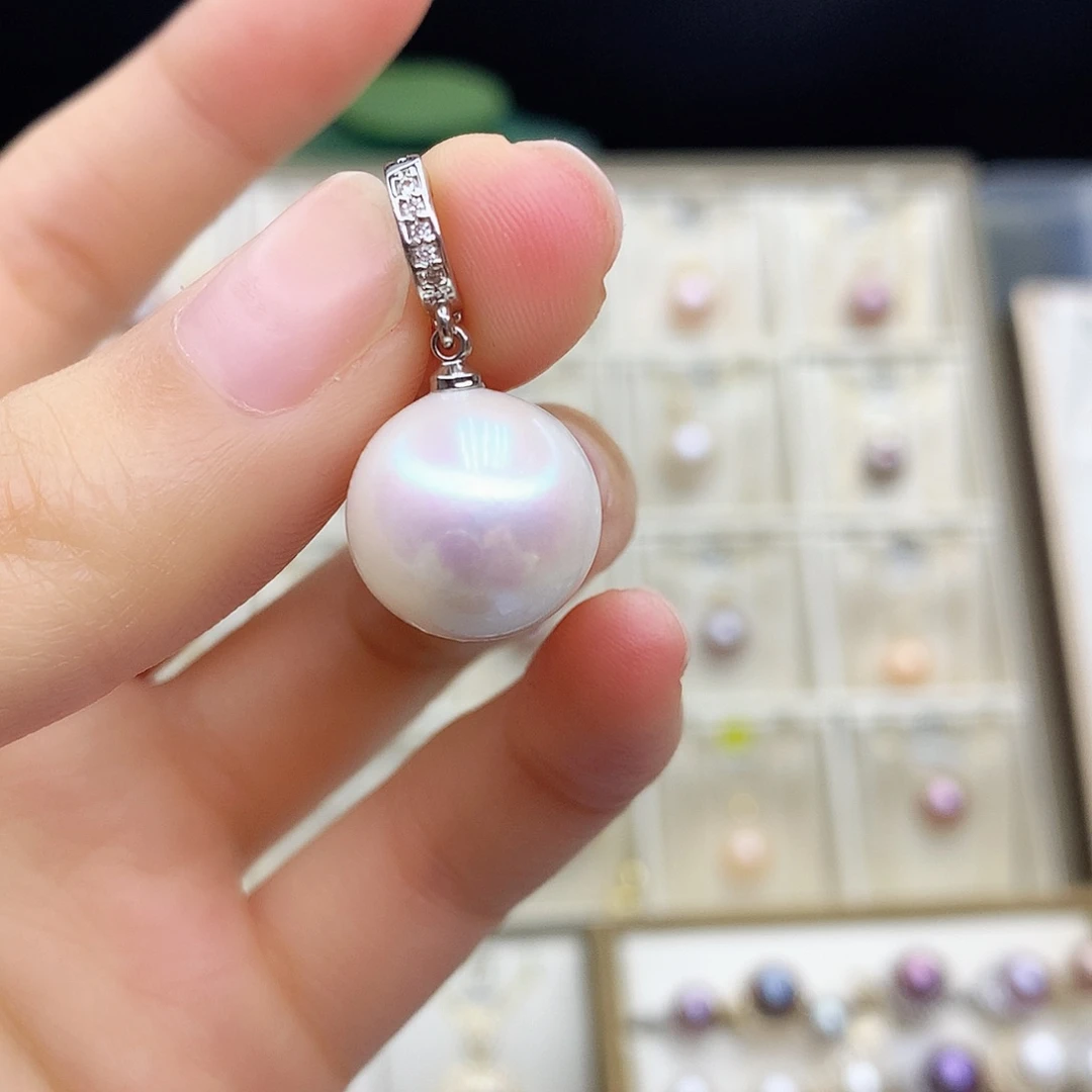 淡水珍珠颈饰合金