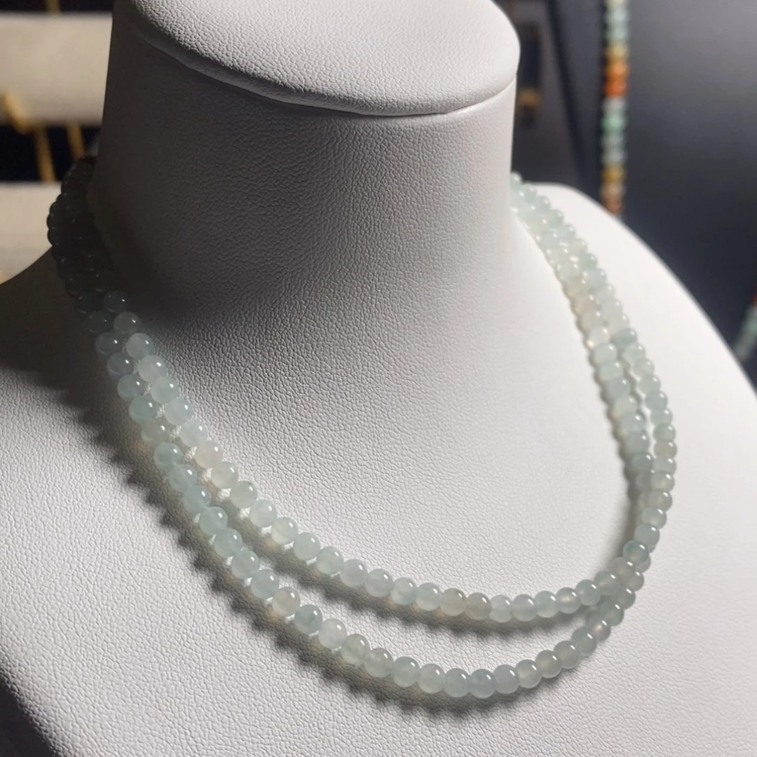 定制翡翠未镶嵌40 缅甸翡翠A货卡3.7