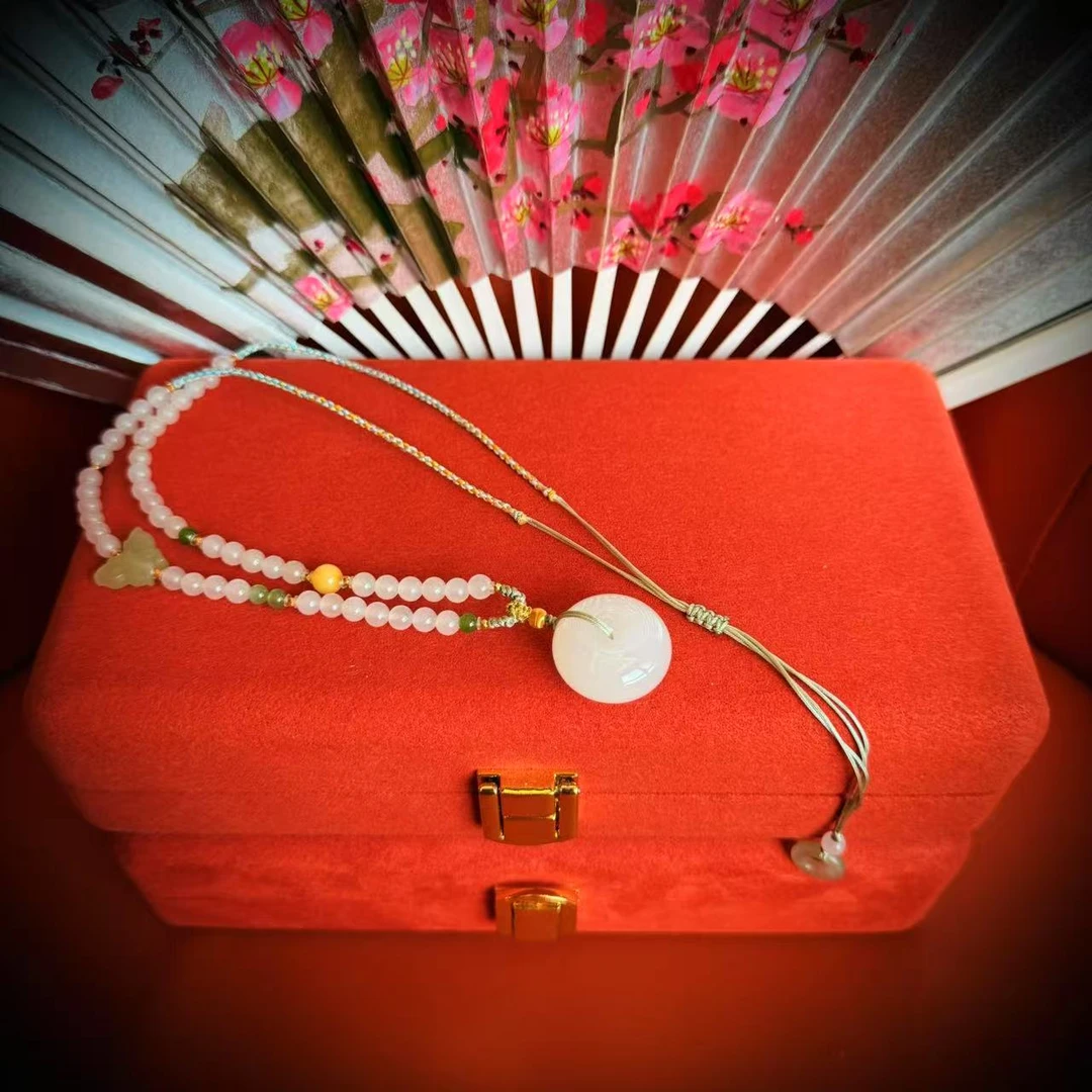 壹屿珠宝 06281025 和田玉传世级颈饰