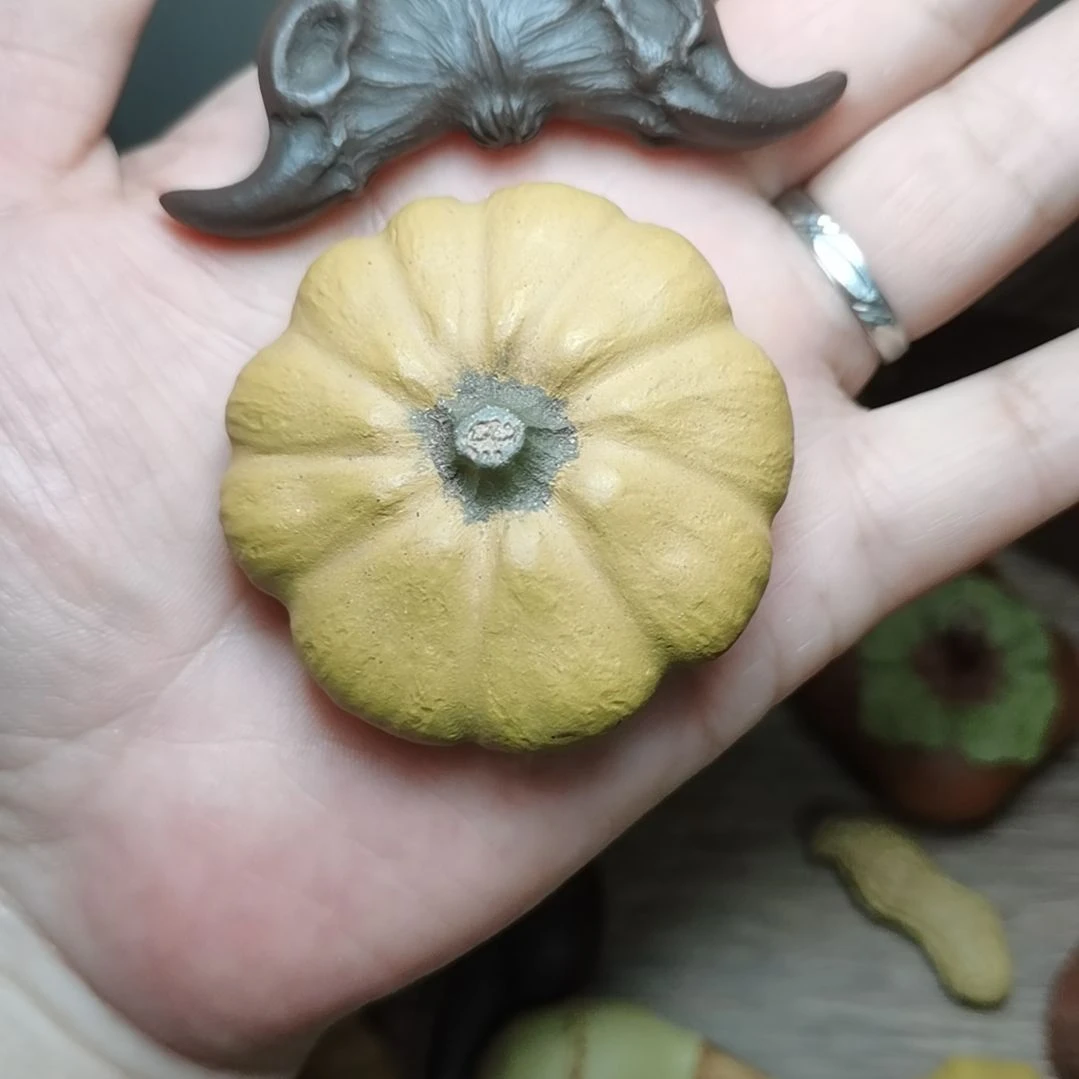 紫砂茶宠南瓜，菱角二式