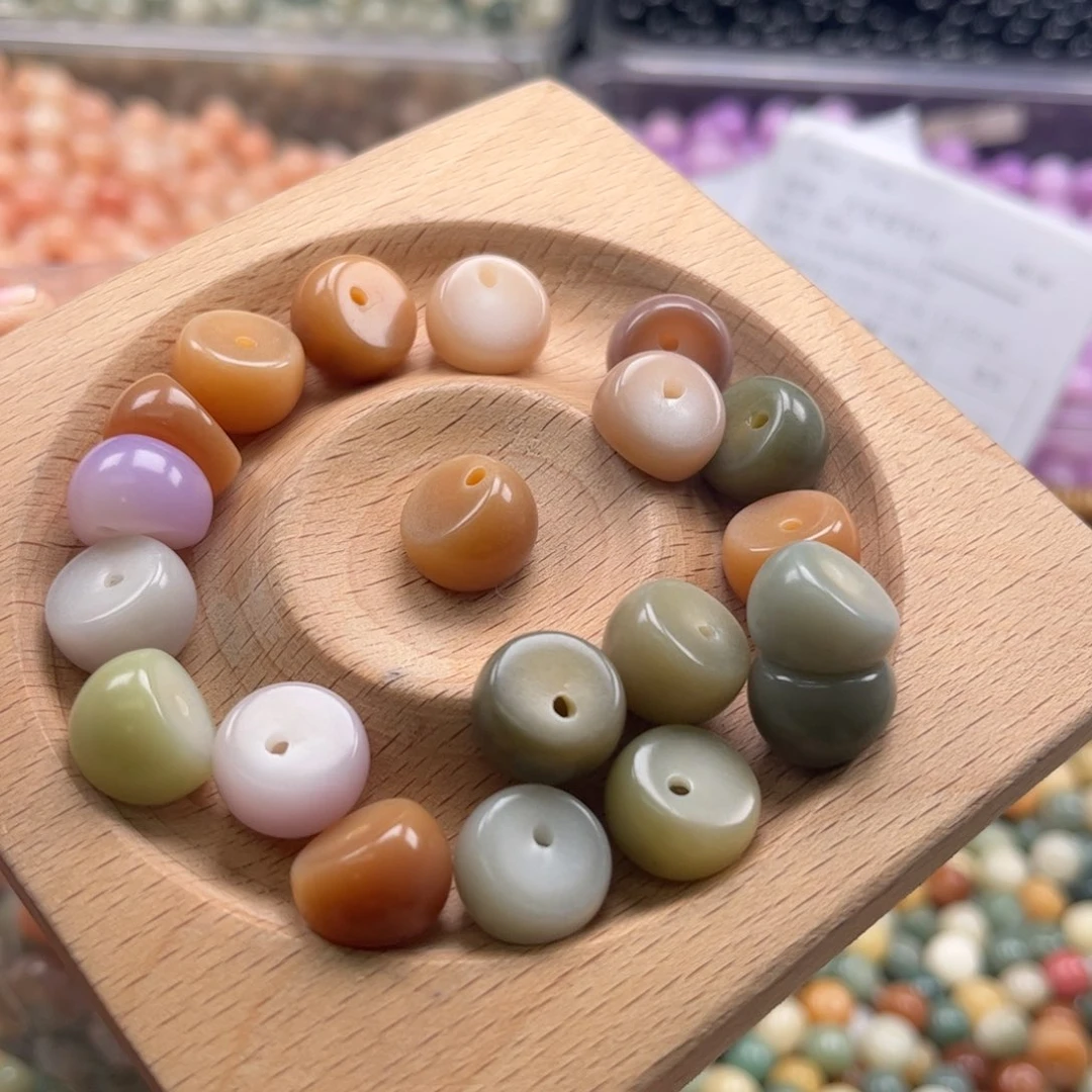 【闪购商品】白玉菩提吊坠z/13 40+10蒜瓣微瑕不售后