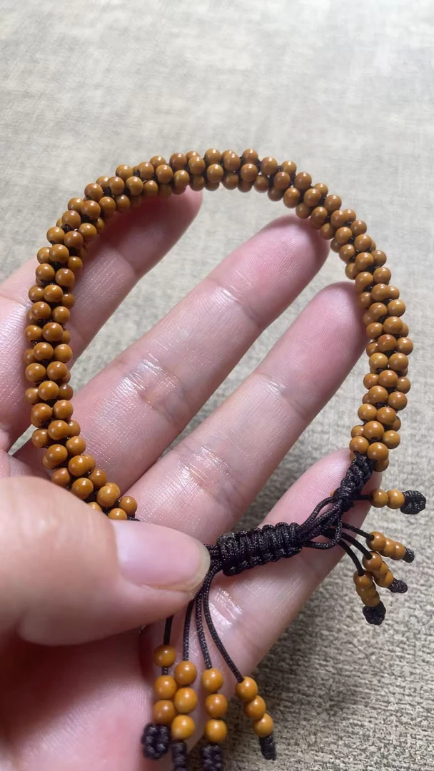 橄榄核小圆珠手编文玩适合男女佩戴