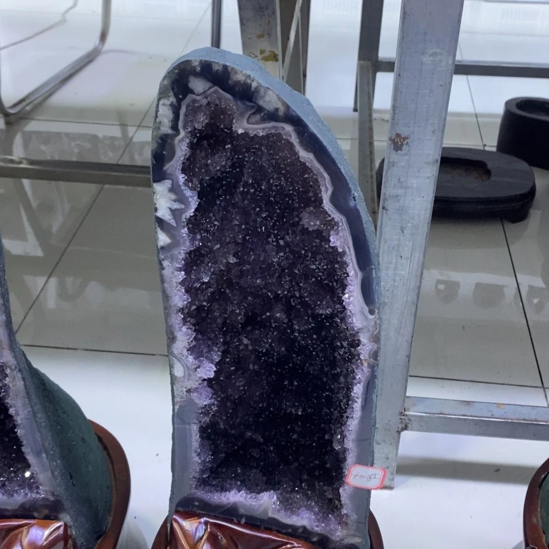未镶嵌珠宝半成品水晶1085晶洞