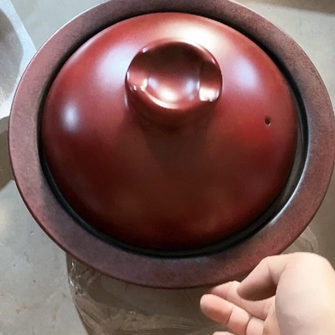 中式外贸单1个陶瓷豪煲