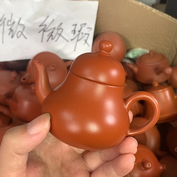 原矿朱泥茶具茶壶家用120