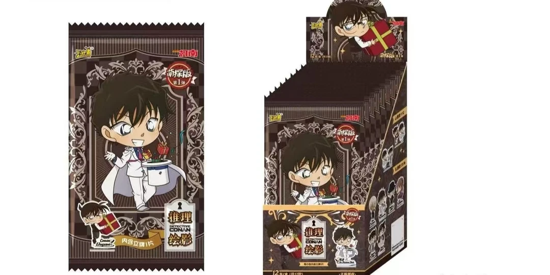 【玩法合集】卡游正版名侦探柯南萌探立牌-【代拆】