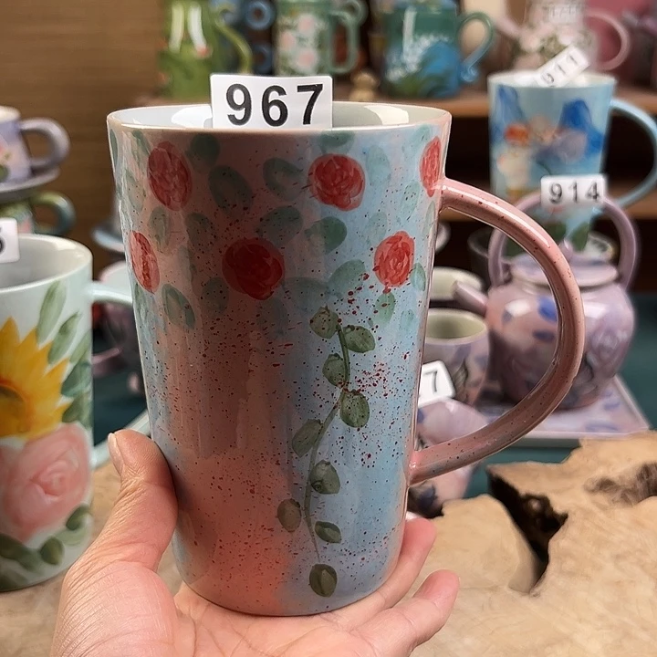景德镇陶瓷手绘作品967