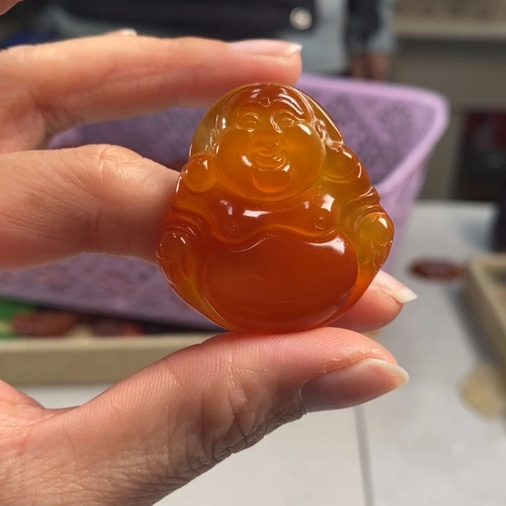 玛瑙/玉髓吊坠(不含链)未镶嵌