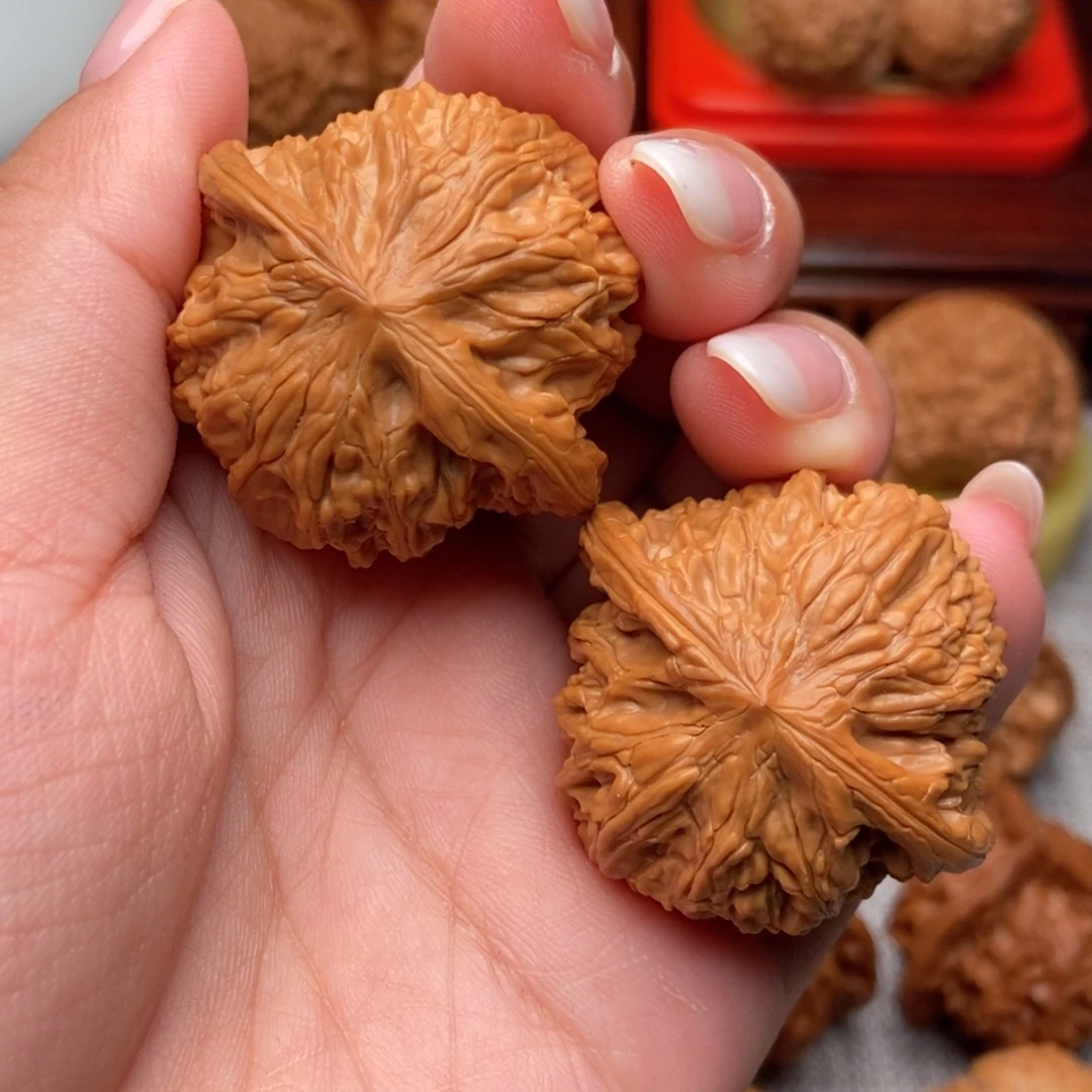 把件文玩核桃山地石子磨38