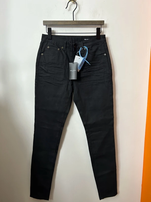 99新 YSL/圣罗兰 圣罗兰黑色长裤99新