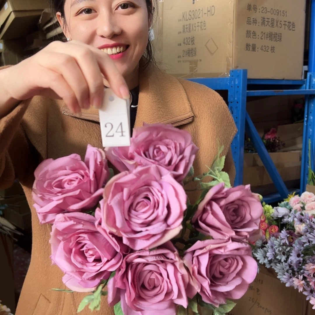 24号［闪购］仿真花，公主请下单！