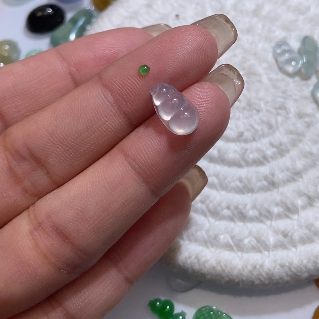 未镶嵌定制翡翠彭*翡翠12.3/7.2/4