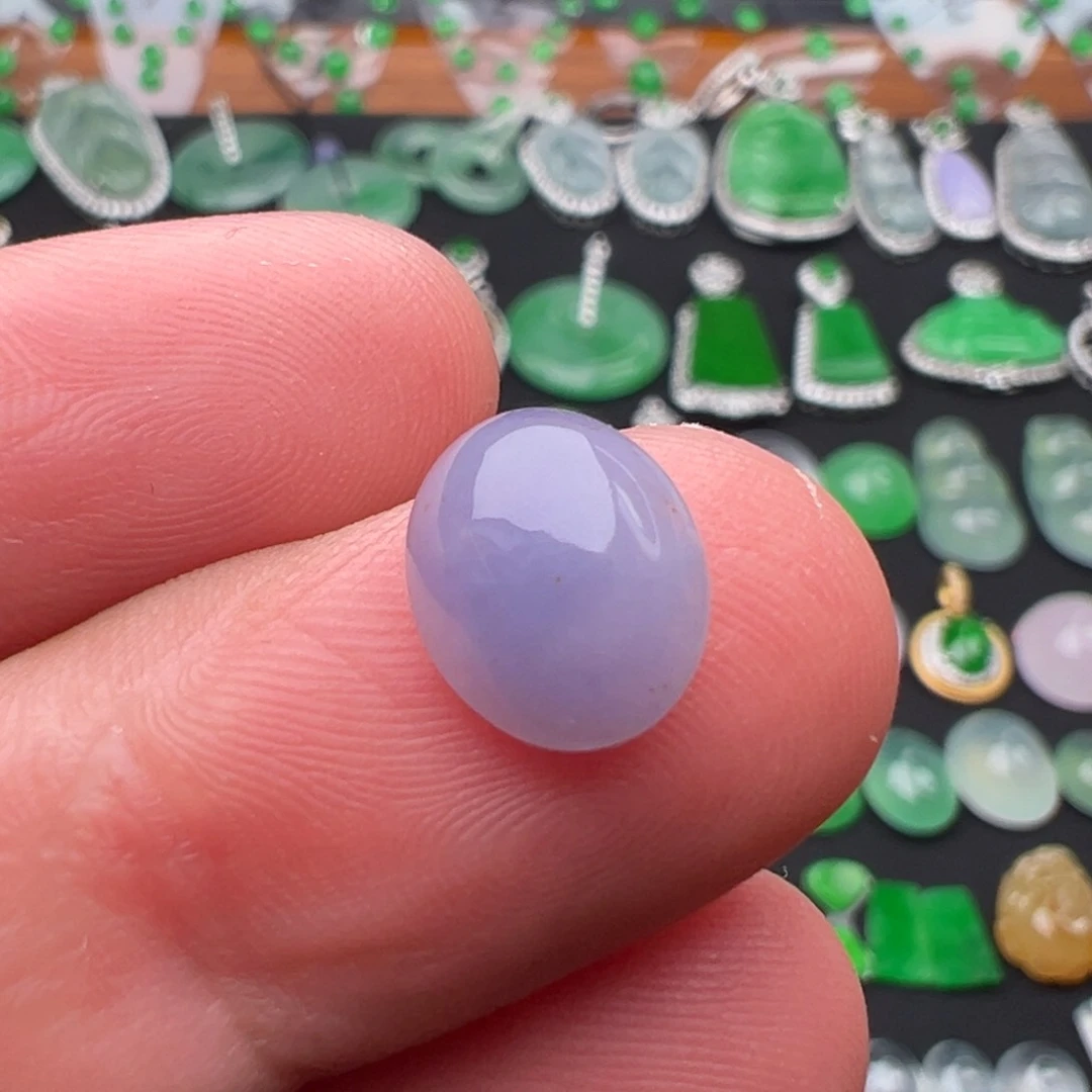 翡翠未镶嵌颈饰蛋面10.1