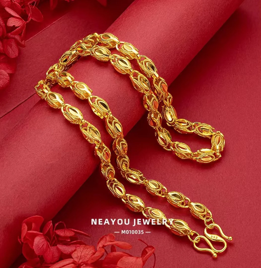 合金项链 【凤尾项链】男士时尚百搭实心工艺潮流大气款