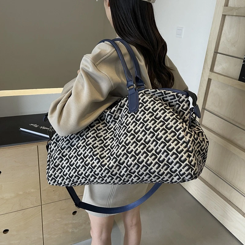 轻便高颜值旅行包大容量健身包通勤旅游待产收纳手提行李袋网红