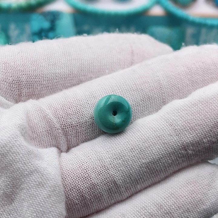 未镶嵌绿松石10m m