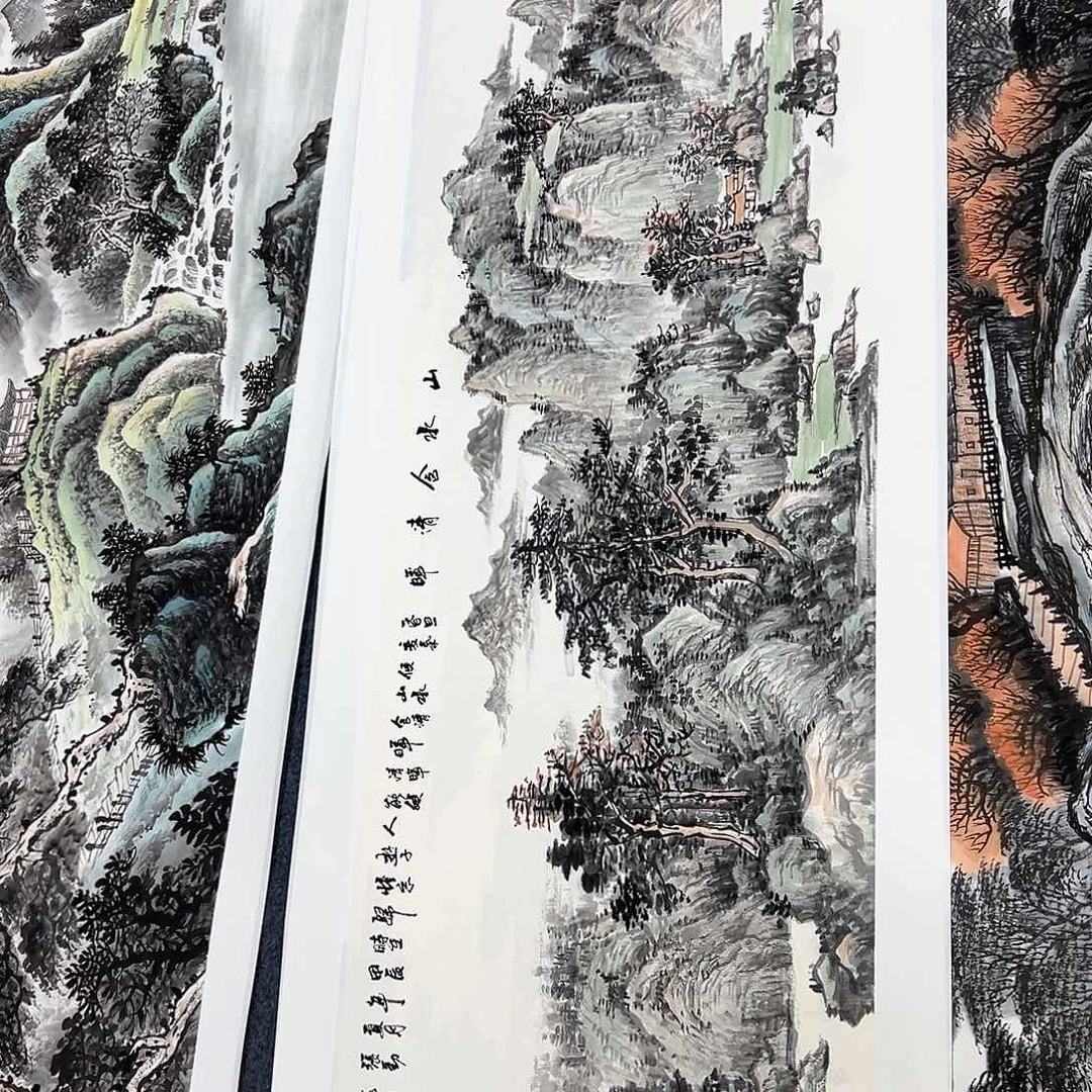 国画宣纸国画春手绘作品