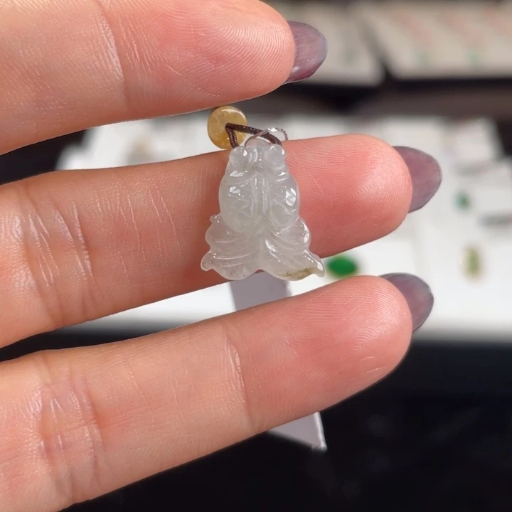 未镶嵌挂件翡翠挂件