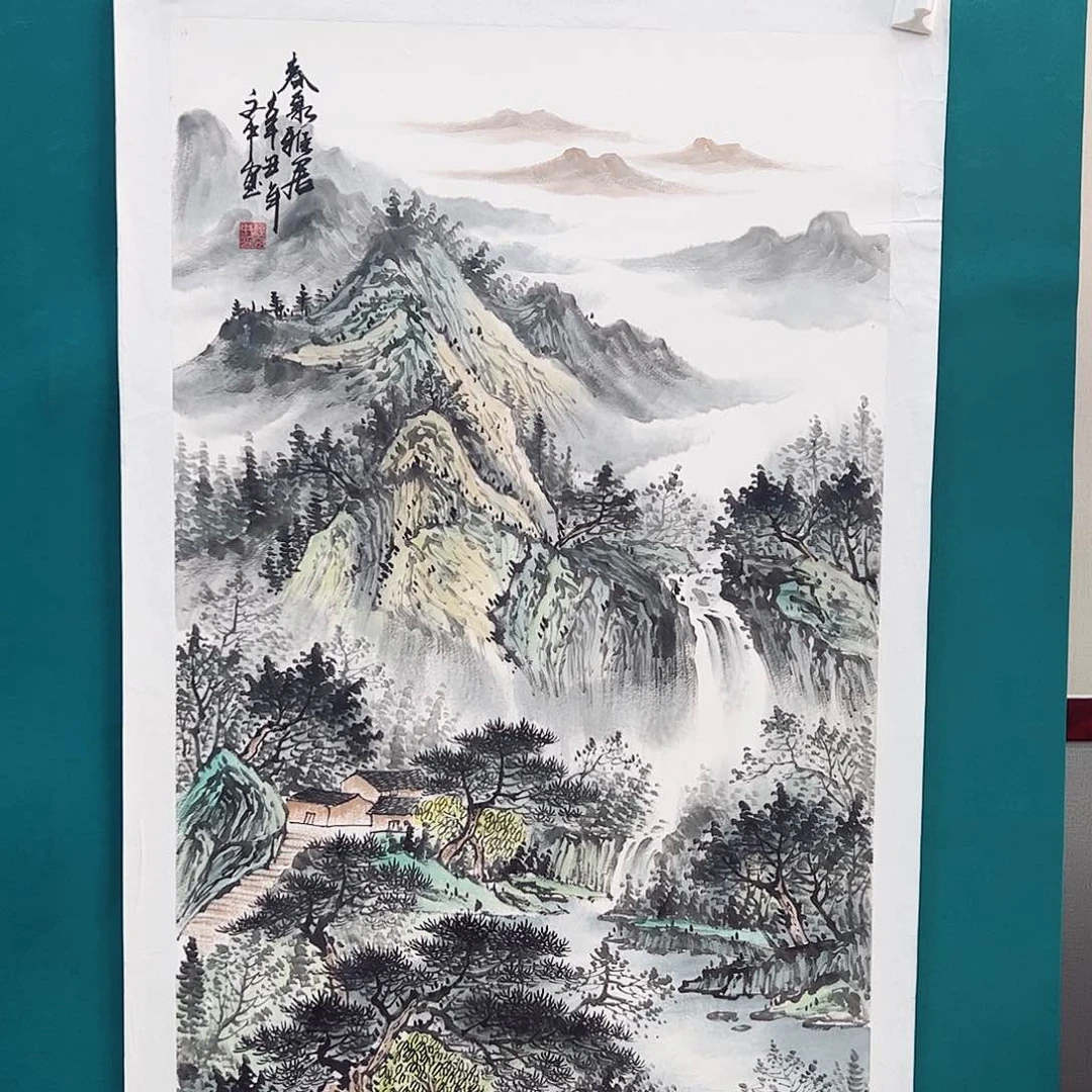 国画用****4国画作品欣赏