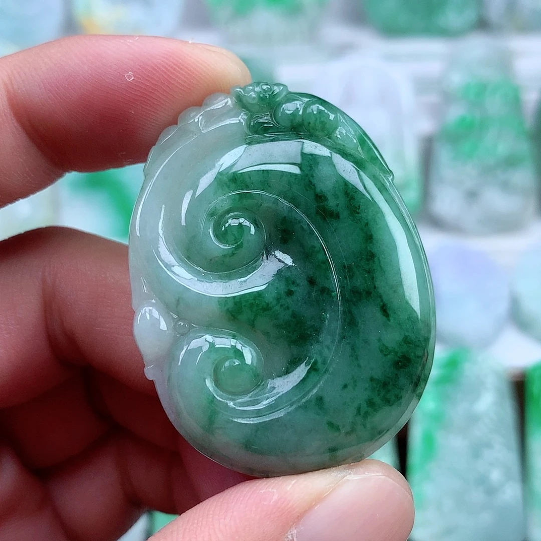 颈饰未镶嵌翡翠翡翠吊坠