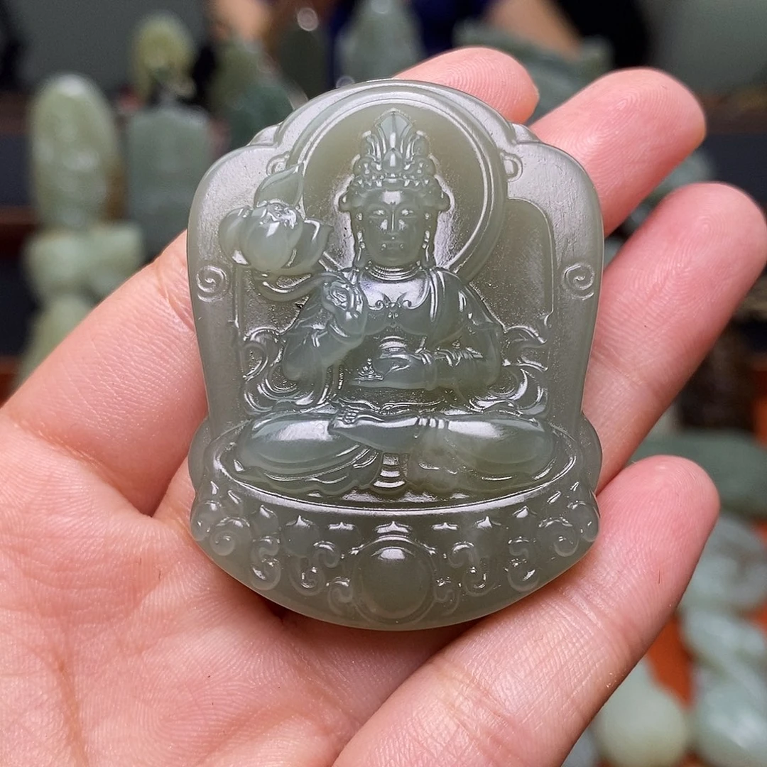 颈饰未镶嵌和田玉