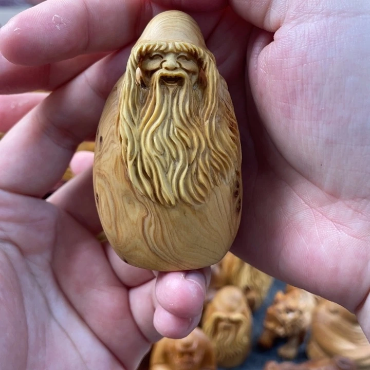 柏木（崖柏）太行崖柏根雕摆件