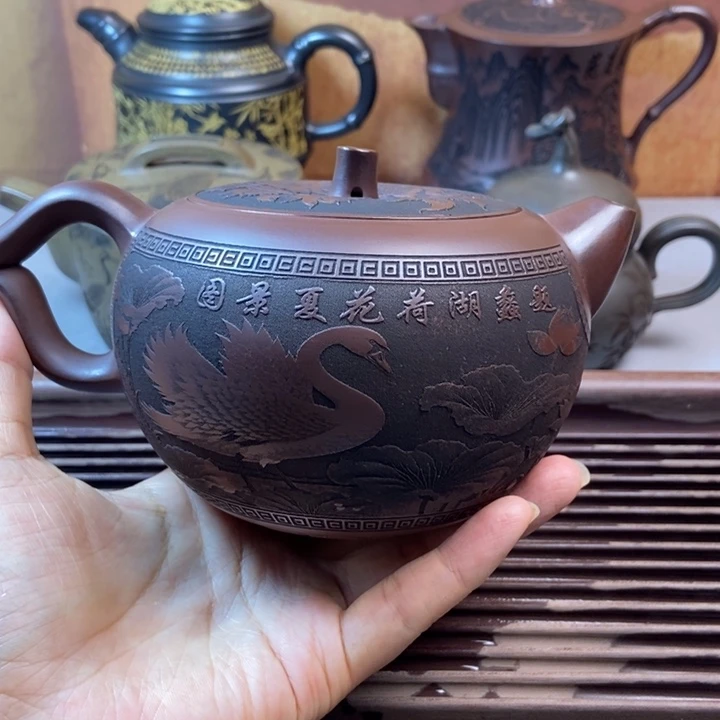 茶壶紫砂紫砂全手工