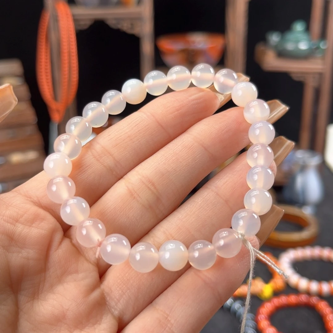 玛瑙/玉髓珠串未镶嵌