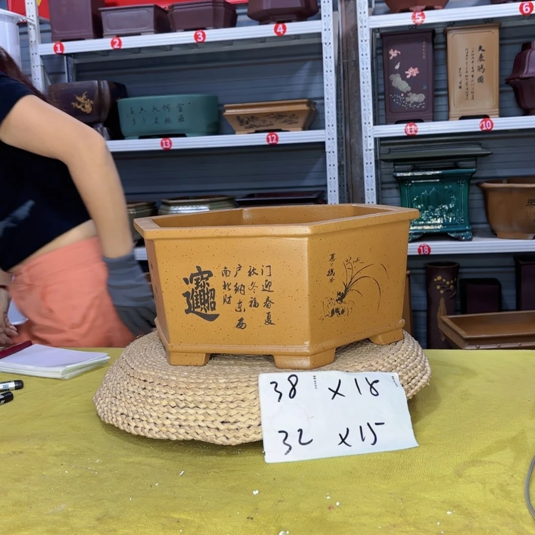 紫砂花盆宜兴紫砂