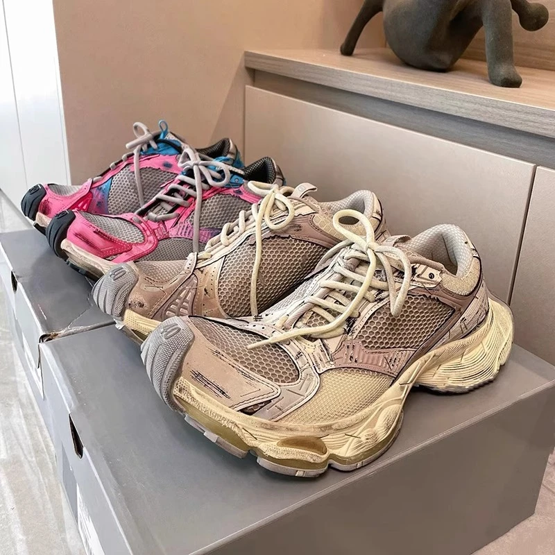 升级高定版~复古巴家订书机老爹鞋男鞋运动鞋百搭休闲情侣同款ins