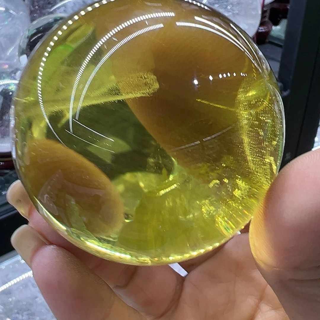 水晶水晶球摆件未镶嵌