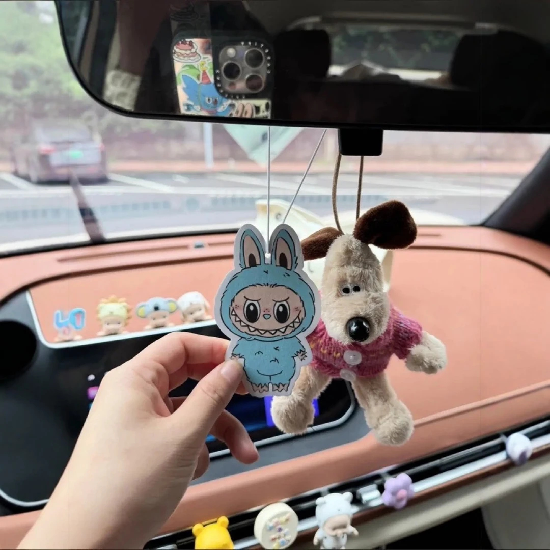 默认代拆/拉布布大天使萌粒香片系列正品盲盒手办