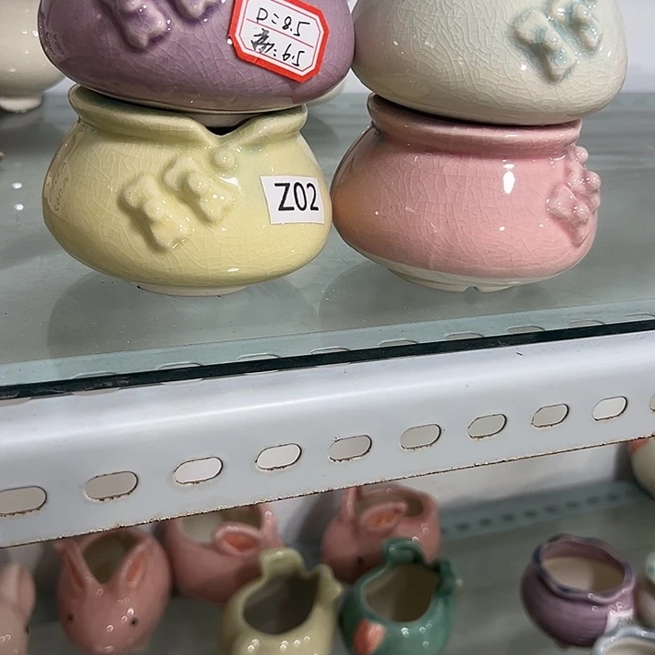 微瑕陶瓷花盆满9.9发