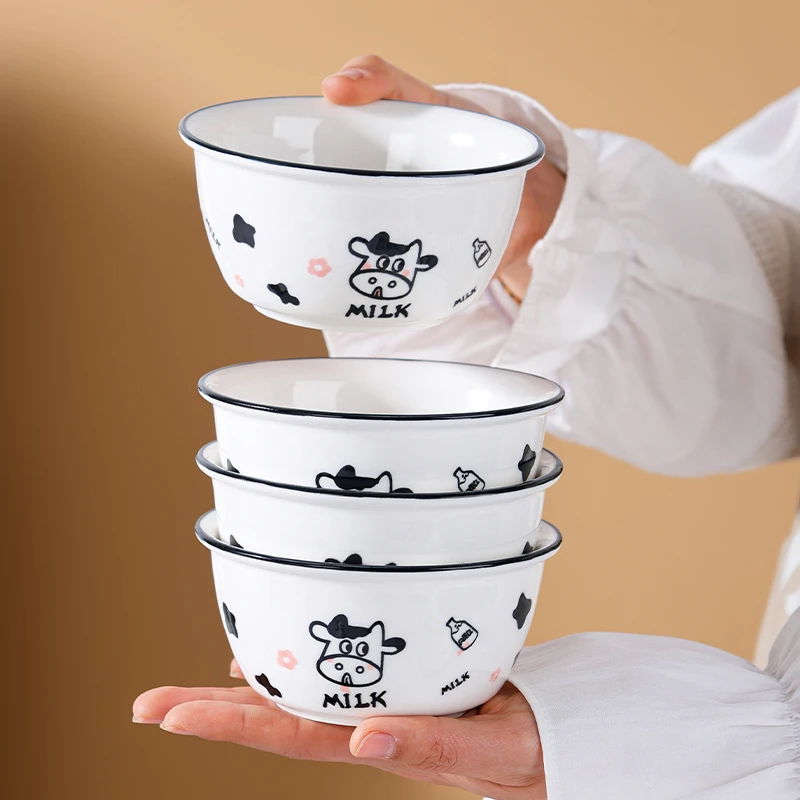 明星牛4.5英寸碗4只-粉丝福利-坏单只补钱网红