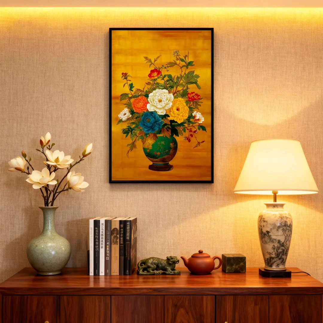 TS670装饰挂画高122*宽83cm