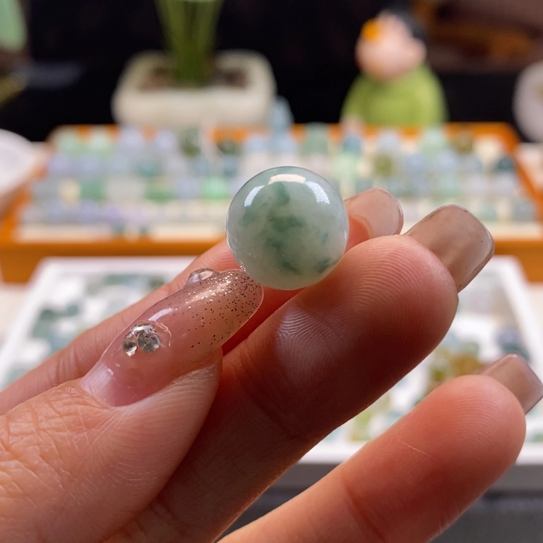 翡翠散珠天然翡翠飘花13.2