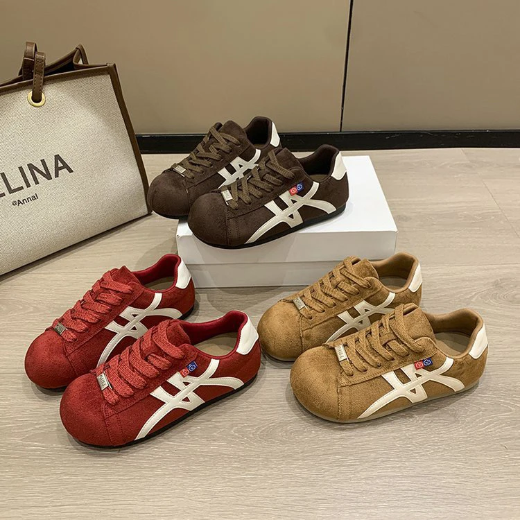 2025爆款风新款秋季德训鞋运动鞋休闲鞋女鞋步鞋百搭鞋子春秋复古