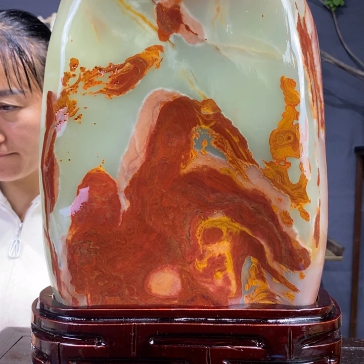 石材精品古青石摆件