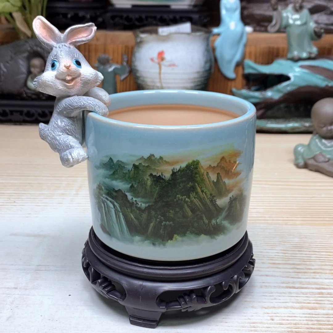 紫砂花盆陶瓷艺术花盆陶瓷