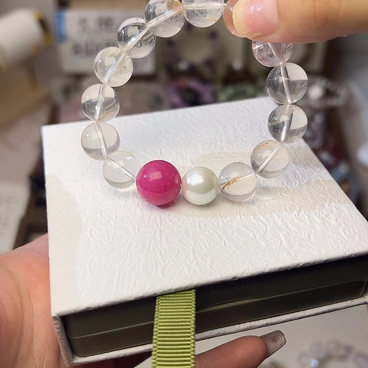 手链银S925镶嵌水晶