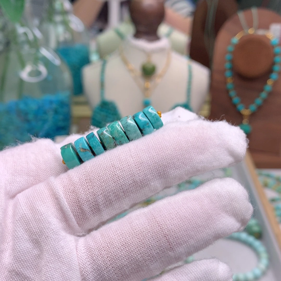 绿松石未镶嵌配饰