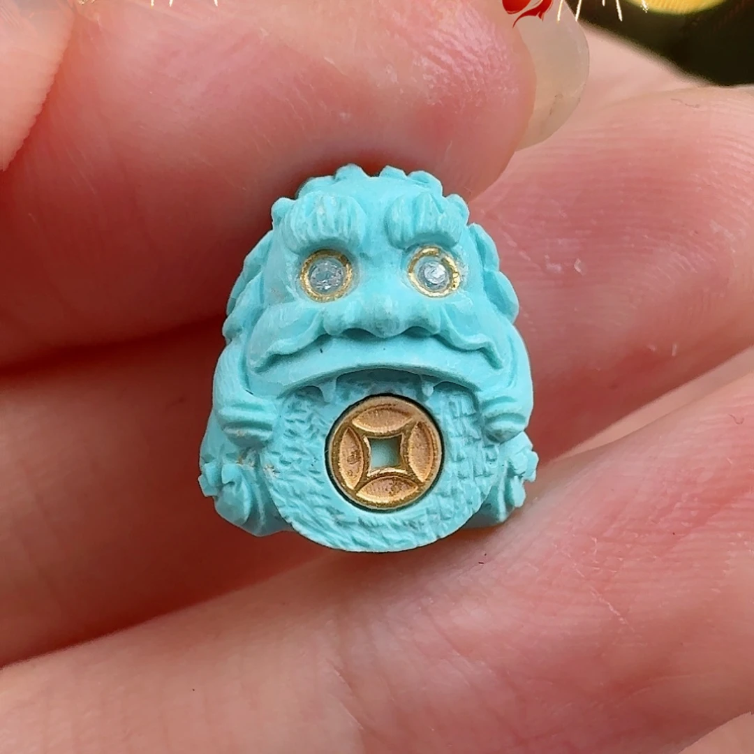 绿松石珠宝奇石未镶嵌