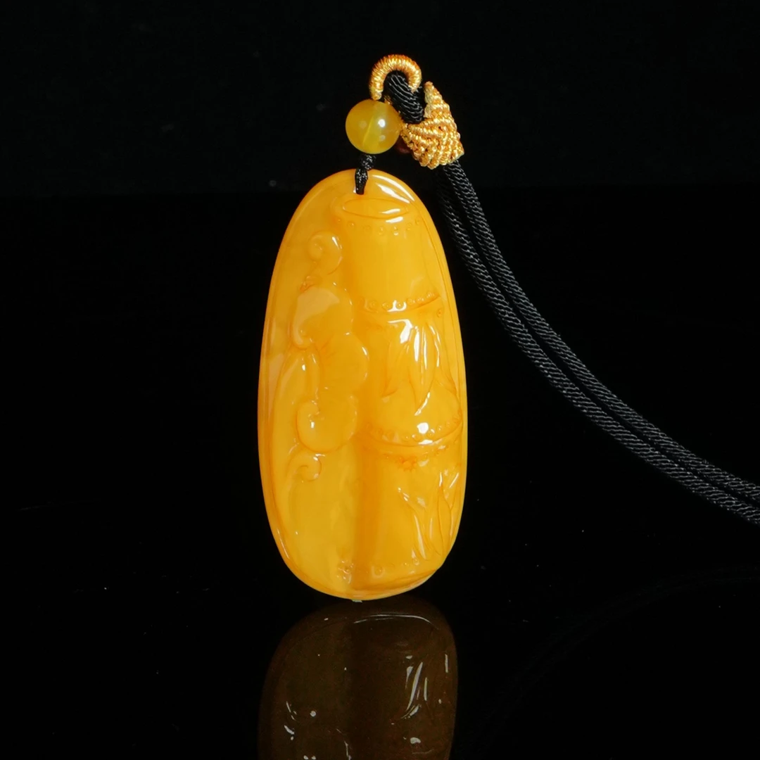 DY-M1229 小年份竹节吊坠 18.02g